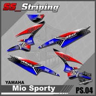 Sticker Striping List Variasi Mio Sporty - Striping Mio Sporty. PS.004