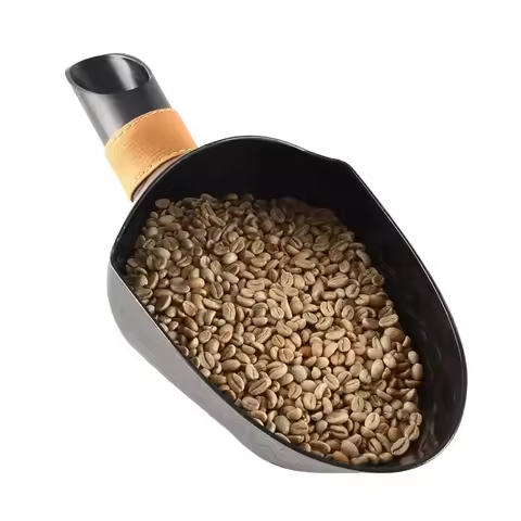 1PCS Coffee Bean Scale Measure Scoop Shovel for Commerical Coffee Beans Filling Scooper Capacity of