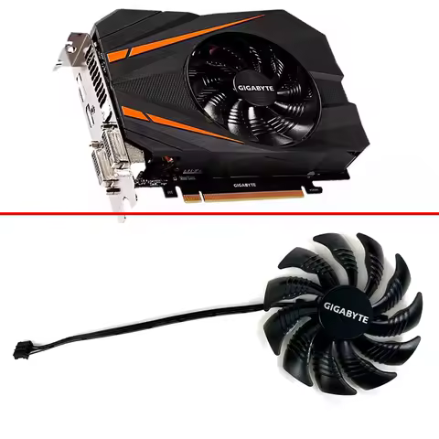 3PIN 4PIN 85MM PLD09210S12HH T129215SU suitable For Gigabyte GTX1050 Ti GTX1080 1060 NVIDIA 1070 MIN