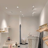 Cob Embedded Spotlight 12w Clothing Store Dedicated led Angle Adjustment Bull's Eye Light Shop Comme