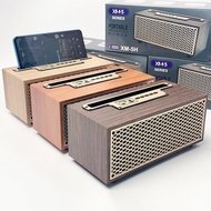 XM5New Wireless Bluetooth Speaker Desktop Wooden Vintage Radio Mini Portable Card Small Speaker