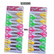 Gunting 12pcs 4-inch Stainless Steel Scissors Multipurpose School Supplies Office Supplies Crafts
