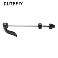 CUTEFIY Bike Quick Release Skewer, Aluminum Alloy, CrMo Steel Lightweight Mountain Bike Quick Releas