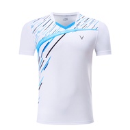 Bộ Quần Áo Cầu Lông Nam Mùa Hè Tay Ngắn Quần Áo Bóng Bàn Nữ Quần Áo Thể Thao Đội Bóng Chuyền Bộ Đồ T