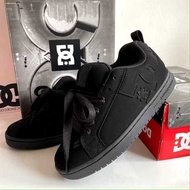 Shoes DC Court Full Black Men'sSkate Wanita