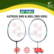 [100% ORI] YONEX Badminton Racket 88D & 88S Pro, Tour, Game, Play (3rd Generation)