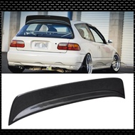 Carbon Fiber Rear Roof Spoiler Trunk Wing Boot Lip for Honda CIVIC EG EG6 Hatchback 1992-1996 N1 Sty