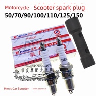 Motorcycle Spark Plug D8TC A7TC 70/90/100/110/125 Spark Plug Scooter Fire Tip
