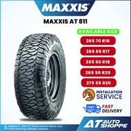 Maxxis Razr AT 811 Tire 16" 265 70 R16 17" 265 65 R17 18" 265 60 R18 20" 265 275 50 55 R20 Tyre 4X4 