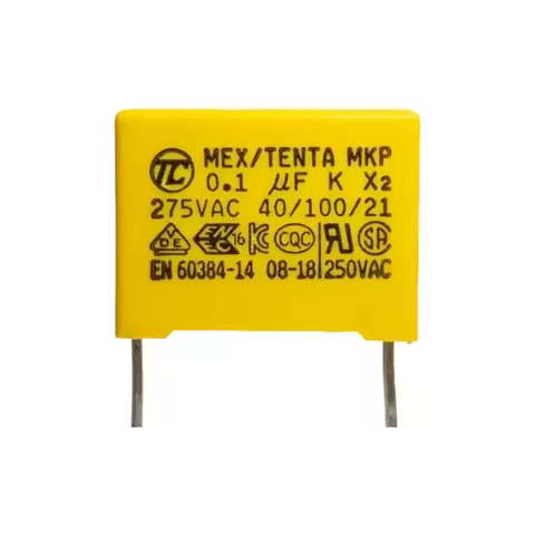 275VAC 0.1UF K X2 Series Spacing 10mm 15mm 0.1UF 275VAC Polypropylene Film Capacitor 0.01UF