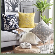 Luxury  Cushion Cover 50x50 Embroidery Top Grade Sofa Pillow Case Sofa Pillow Cover Cotton Throw Pil