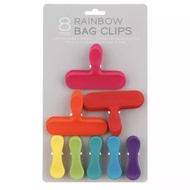 8個裝封口夾零食食品夾子密封袋夾塑料袋夾食物封口文件夾