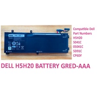 LAPTOP BATTERY D.E.L.L. Precision 5520 5540 H5H20 KHCK5 XPS 15 9560 9570 3 Cells 56WH Laptop Replace