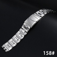 Coolmanloveit cho đồng hồ swatch ycs YAS ygs irony Dây đeo đồng hồ thép nam và nữ 19/17mm
