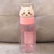 全新日版chiikawa 吉伊卡哇小可愛透明粉紅色水樽water bottle