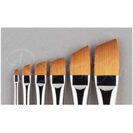 Oblique BRUSH ROSEMARY GOLDEN Mangswirat Fur SERIES 310. ANGULAR SYNTHETIC