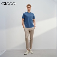 G2000 Mercerized Cotton Smart Fit Short Sleeve T-Shirt with Logo