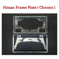 Nissan Frame Plate ( Chrome ) / Car Number Plat / Papan Nombor Kereta