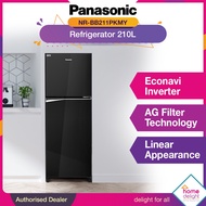 Panasonic 2 Door Econavi Interver Fridge 210L [NR-BB211PK / NR-BB211PKMY / NRBB211]