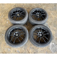 Original Enkei PF01 JDM Wheel 18” 5H 114.3PCD 8JJ/9JJ ET40/ET45 Sport Rim 18 inch Toyota Honda Nissa