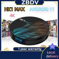 (Full-load app) HK1 MAX 4GB 64GB Smart TV Box Android 11 RK3318 4K 1080P Media Player H.265 BT4.0 2.4G/5G Dual Wifi IPTV Malaysia Smart Set Top Box for TV