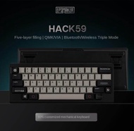 EPOMAKER Hack59 Three-mode Gasket Bluetooth QMK/VIA mechanical keyboard