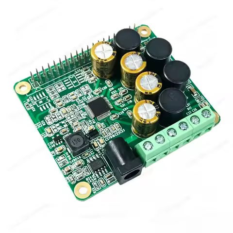 RPi HiFi DAC AMP HAT for Raspberry Pi 5 4 Zero Zero W 3B 3B+, Replacement Audio Module