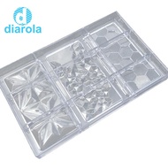Chocolate Cadny Bar Mold Polycarbonate Chocolate Mould Plastic Baking Pastry Cake Mold Bonbon Confec