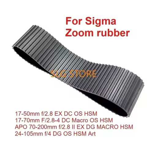 New Lens Zoom Rubber Grip Ring For Sigma 17-50mm 17-50 mm f/2.8 17-70mm 17-70 F/2.8-4 DC Macro OS HS