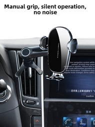 Wireless Charging Car Phone Holder for Infiniti Q50L Q50 Q60 G37 G25 Modern Luxury Electric Clamping