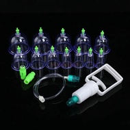 12PCS Cups Vacuum Cans Cupping Cup Cellulite Suction Cup Therapy Massage Anti-cellulite Massage Cupp