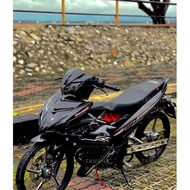 Yamaha Y15 Y15zr V1 V2  Exciter RC 2017 black cover set  free emblem(×4)