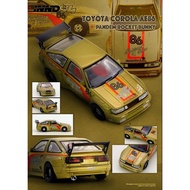 Inno Pandem Rocket Bunny AE86 Levin #IN64-AE86P-GLD (1:64)