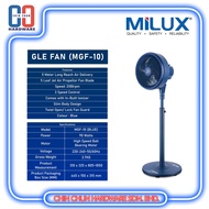 MILUX ZEFIRO GALE STAND FAN - (MGF-10)