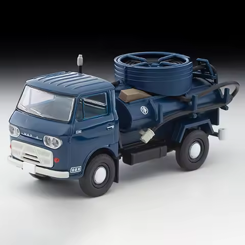 Tomytc Tomica TLV 1/64 TLV LV- 211a sewage truck blue alloy car model collection display gift