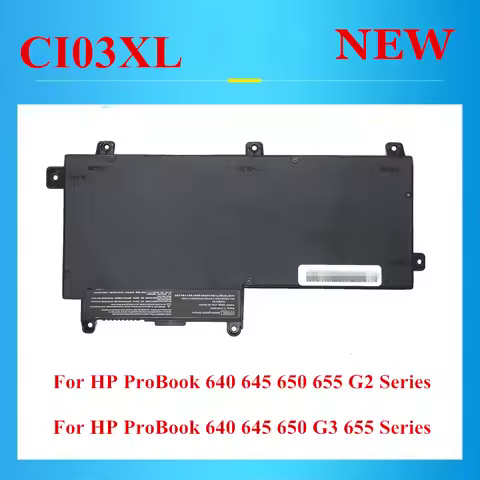 NEW High-quality CI03XL CIO3 11.4V-50Wh battery For HP ProBook 640 645 650 655 G2 Series 640 645 650