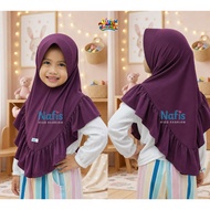 RN Barokah - CHILDREN'S BERGO VEIL NEW EZRA REMPELNAFIS SIZE S 4 - 8 YEARS SIZE M 9 - 12 YEARS PREMI