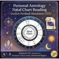 Personal Astrology Natal Chart Reading – Analisis Peribadi Mendalam (PDF)