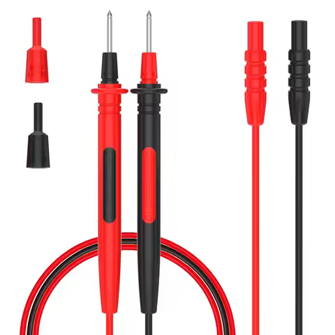 BSIDE Multimeter Test Leads for BSIDE (S11, S10, S20,X1 X2) Voltmeter, Banana Plug Wire Probes, Meet