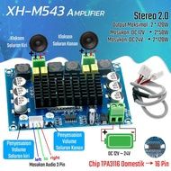Power Amplifier Class D XH M543 TPA3116D2 2x120W Stereo Audio Board Module Digital Ampli Mini High P