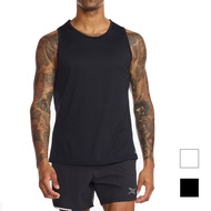 [2XU Australia] Male Aero Sports Tank Vest Black White Fitness Outdoor Road Running Training 2XMR667