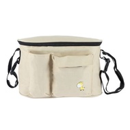 Multi-functional Baby Stroller Storage Mummy Bag (BEIGE)