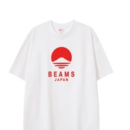 BEAMS Unisex Short-Sleeved T-Shirt Summer Short-Sleeved T-Shirt Mount Fuji Print