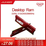 JUHOR Ram DDR4 4GB 8GB 16GB Memoria Ram 2133MHz 2400MHz 2666MHz Memory Desktop Dimm With Heat Sink