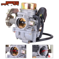 [พร้อมสต็อก] JFG Racing CVK32คาร์บูเรเตอร์รถจักรยานยนต์32มม.สำหรับ Keihin รถ ATV สกูทเตอร์พร้อม GY6 