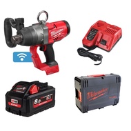 Battery cordless impact wrench Milwaukee M18 ONEFHIWF1 1" Inch HIGH TORQUE IMPACT WRENCH 2440 NM 8.0aH Battery