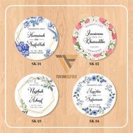 STICKER KAHWIN  / GOODIES STICKER /  WEDDING STICKER READY DESIGN