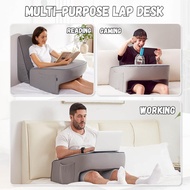 {fgjh} Lap Desk Pillow Lap Pillow for Laptop Memory Foam Bed Desk Pillow for Working Gaming Reading