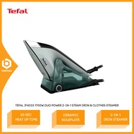 Tefal 1700W Duo Power 2-in-1 Steam Iron & Clothes Steamer 30 Sec Heat Up Time JF4033 Saterika Wap