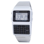 Casio Stainless Steel Data Bank Multi-Lingual DBC-611-1DF DBC611-1DF Mens Watch